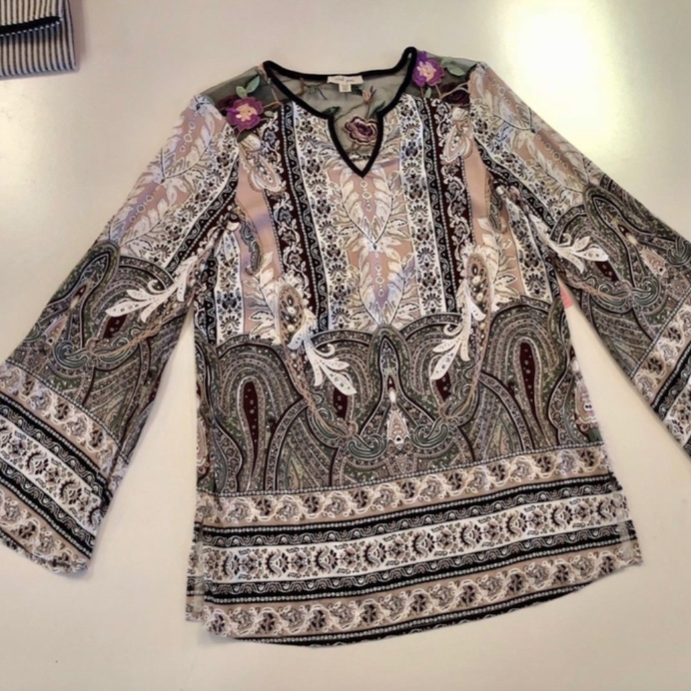 Bohemian top by Tribal.